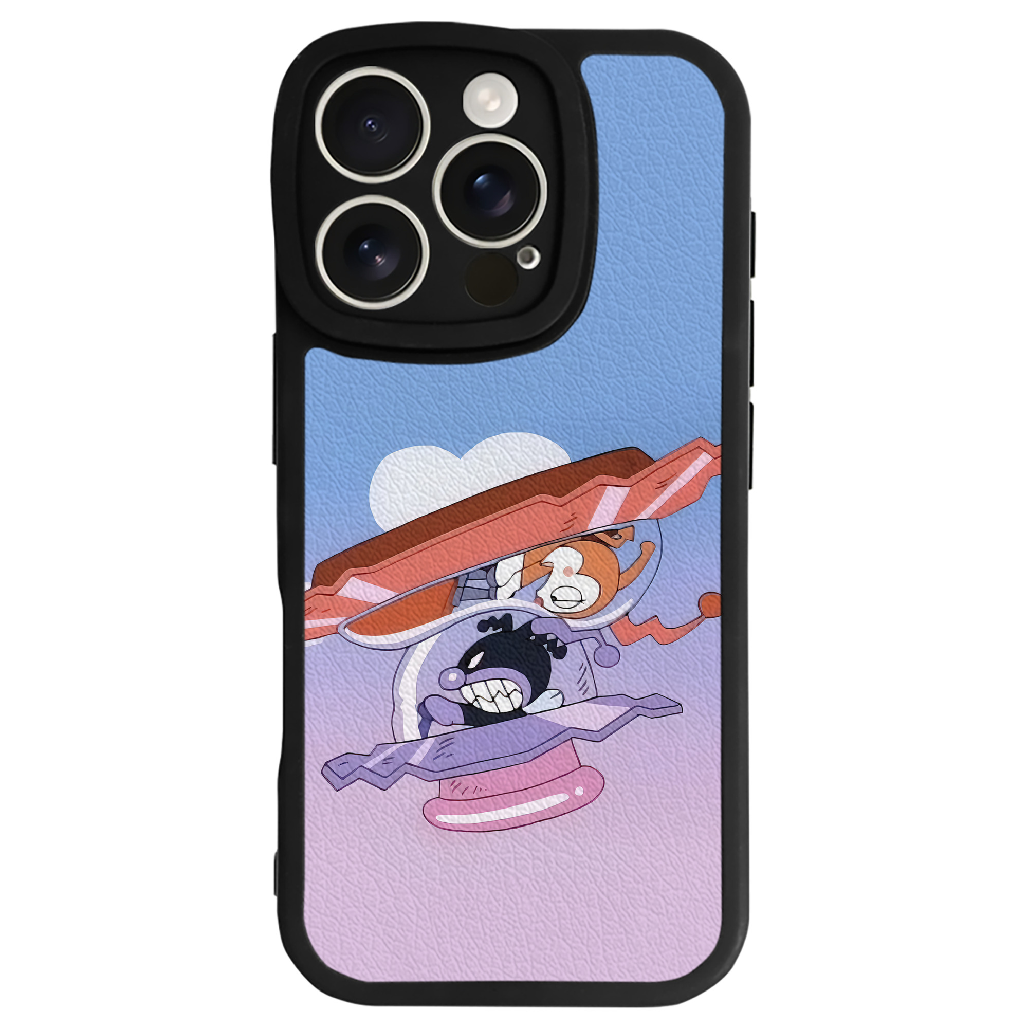 （画像用） アンパンマン Anpanman 【iPhone 16シリーズ対応】シリコンスマホケース（レザー調） 材質：シリコン